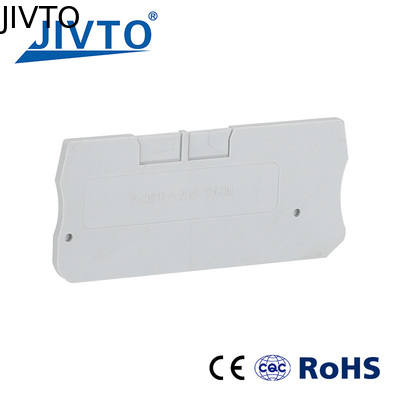 Πλάκα φραγμού τερματισμού D-PT1.5-TW Για PT 1.5-TW Twin Wire Electrical Connector Din Rail Terminal Block Accessories Τελικό κάλυμμα