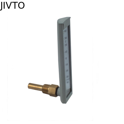 1/4» BSP 110mm μπλε υγρό βιομηχανικό θερμόμετρο 40C γυαλιού